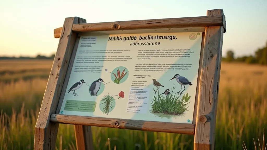 Informacinės lentos Kamano rezervate